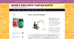 Desktop Screenshot of mosestartarsauce.com